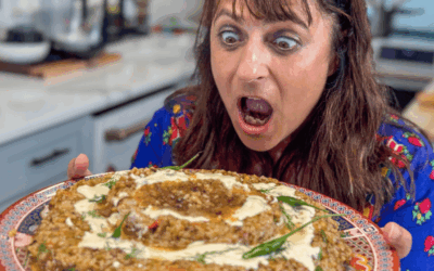 Shola Goshti Recipe – Sticky Rice with Mung Beans and Lamb