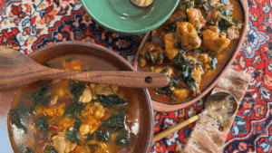 One Ingredient Recipes Chicken Ghorma and Chicken, Chickpea and Spinach Soup